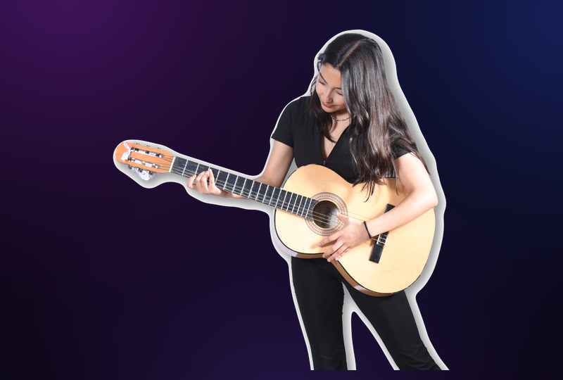 Estudiante de música de DEART